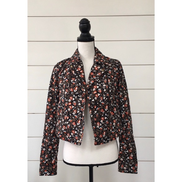 SALE✨Anthropologie Cropped Tinsley Moto Jacket - Picture 5 of 7